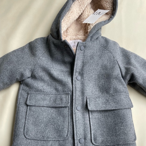 Zara Kids Peacoat Size 9-12 months & 2-3 year old - Picture 3 of 8
